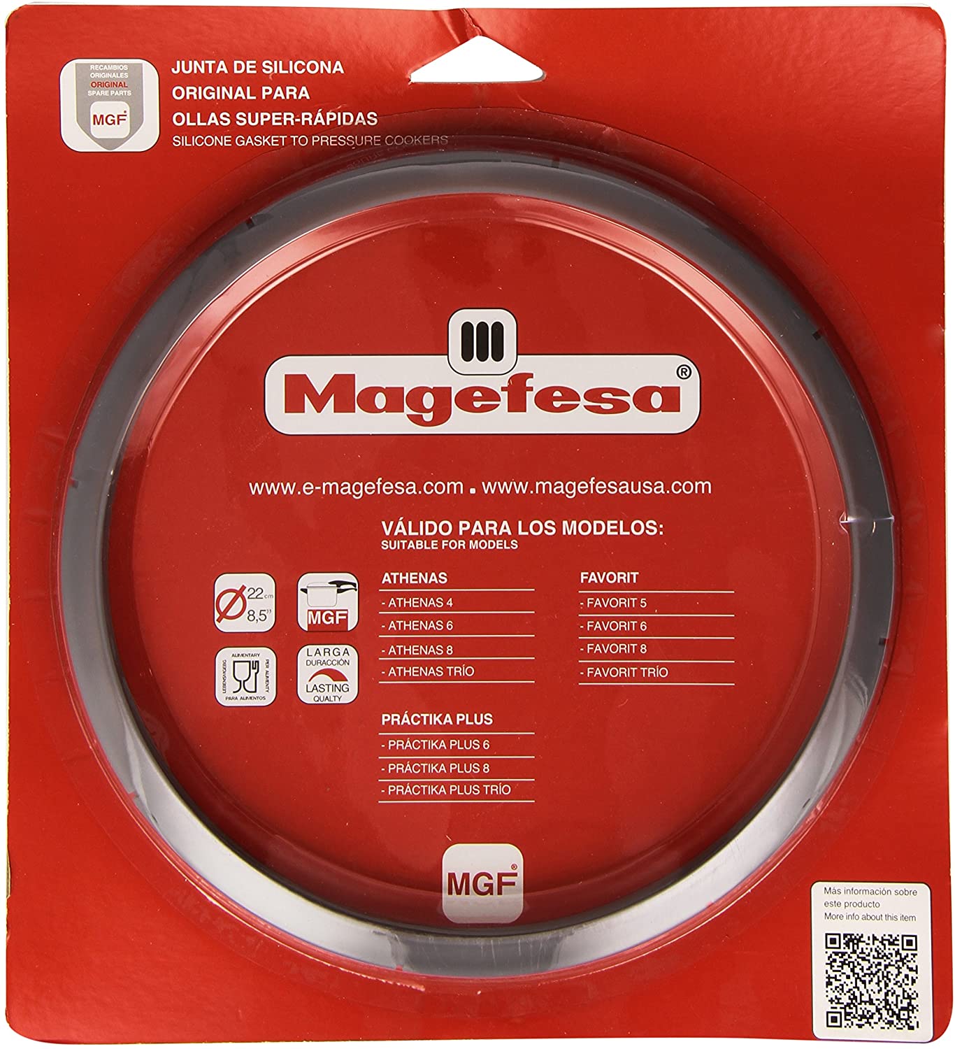 magefesa gasket seal for athens and practika pressure cooker